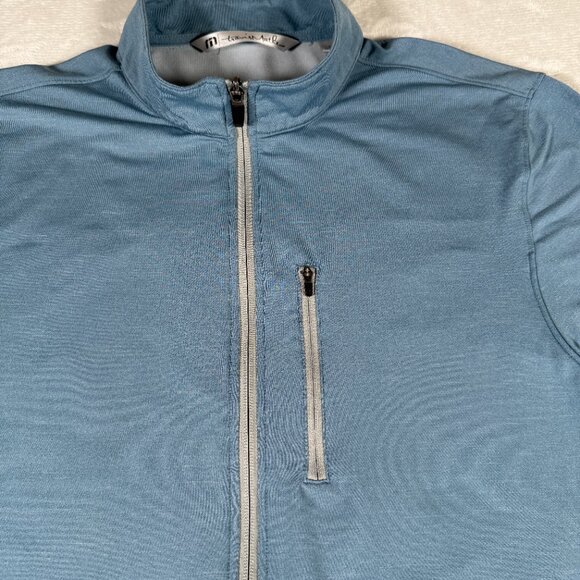 Travis Mathew Activewear Jacket Men Size L Full Zip Long Sleeve Running Golf - Picture 3 of 14